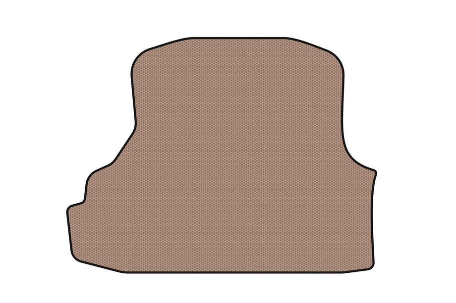 Mercedes C-klasse W202 1993–2001 Rubberen kofferbakmat Carsuit (SD, beige) Foto 1