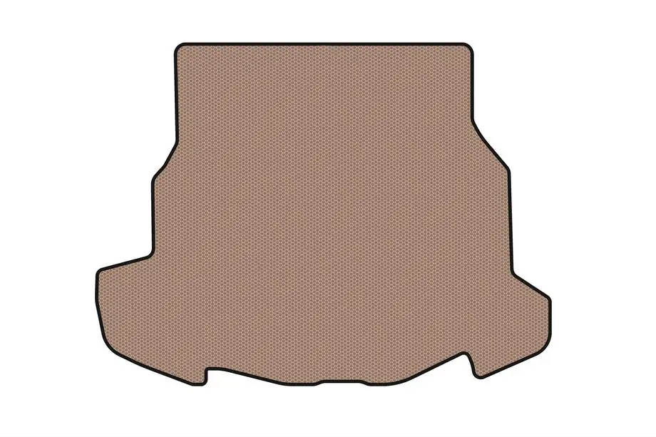 Mercedes CLK W209 2002–2010 Rubberen kofferbakmat Carsuit (Coupé, beige) Image