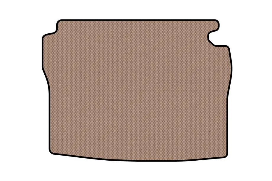 Mercedes S-klasse W126 1979–1991 Rubberen kofferbakmat Carsuit (SD, korte wielbasis, beige) Image