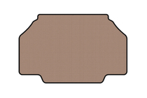 Mercedes SL R231 2012–2020 Rubberen kofferbakmat Carsuit (2016-2020, Cabriolet, beige) foto 1