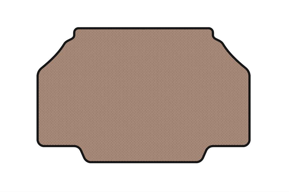 Mercedes SL R231 2012–2020 Rubberen kofferbakmat Carsuit (2016-2020, Cabriolet, beige) Image