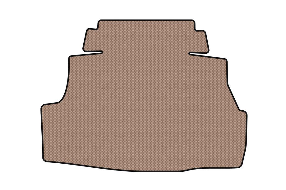 Nissan Almera N16 2000–2006 Rubberen kofferbakmat Carsuit (SD, beige) Image