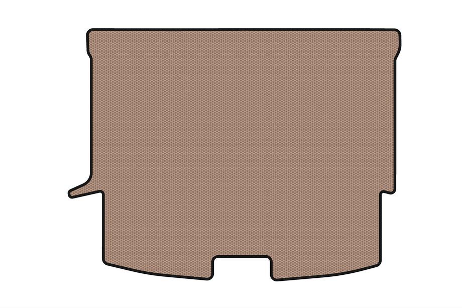 Nissan X-trail T33/Rogue 2022– Rubberen kofferbakmat Carsuit (5-zits, beige) Image