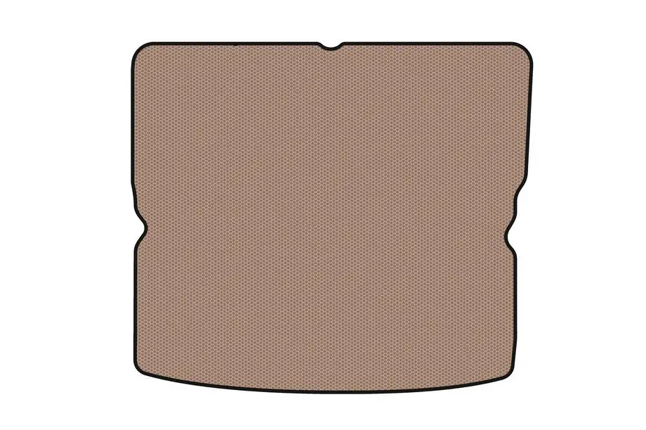 Opel Zafira B 2005–2011 Rubberen kofferbakmat Carsuit (met doorloop tot 3e zitrij, beige) Image