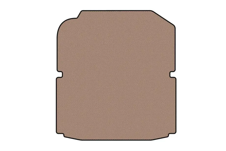 Peugeot 607 1999–2010 Rubberen kofferbakmat Carsuit (SD, beige) Image
