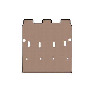 Rubberen kofferbakmat Carsuit (7-zits/lange wielbasis, beige) foto 1