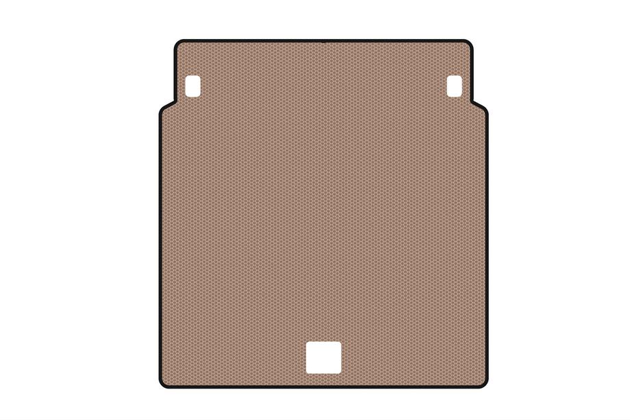 Porsche Panamera 2009–2016 Rubberen kofferbakmat Carsuit (2009-2013, Coupé, 4-deurs, beige) Image