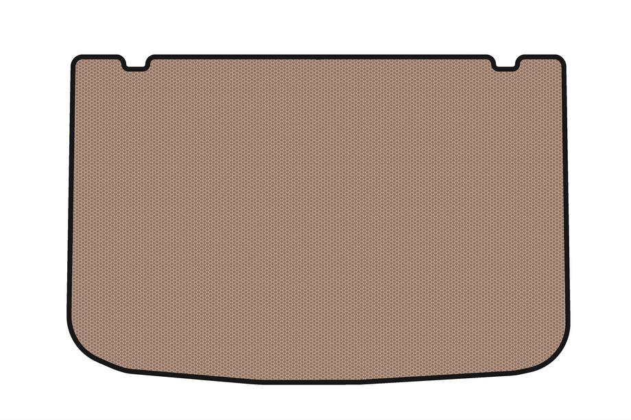 Renault Clio IV 2012–2019 Rubberen kofferbakmat Carsuit (2012-2016, HB, 5-deurs, beige) Image