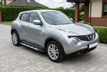 Nissan Juke 2010–2019 Sunrise side steps (set van 2, aluminium) foto 1
