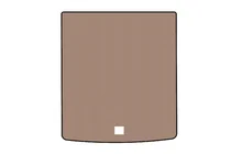 Seat Alhambra 2010– Rubberen kofferbakmat Carsuit (2015+, beige) foto 1
