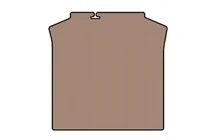 Seat Cordoba 2000–2009 Rubberen kofferbakmat Carsuit (SD, beige) foto 1