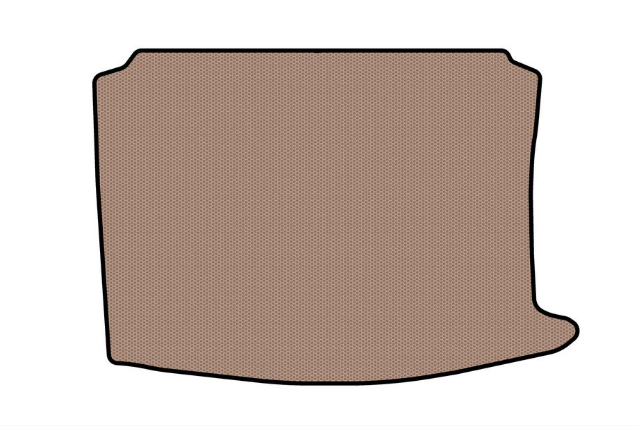 Seat Leon 1999–2005 Carsuit rubberen kofferbakmat (HB, 5-deurs, beige) Image