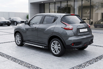 Nissan Juke 2010–2019 Side steps Line (2 stuks, aluminium) foto 1