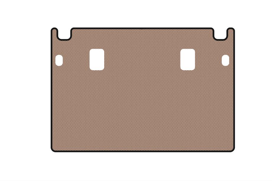 Toyota 4Runner 2009–2024 Rubberen kofferbakmat Carsuit (2014-2024, 7-zits, beige) Image