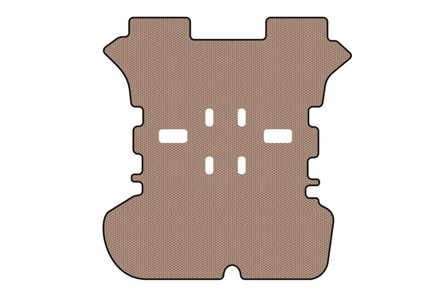Toyota Previa 2000–2006 Rubberen kofferbakmat Carsuit (Beige) Image