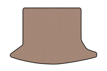 Toyota Verso 2009–2018 Rubberen kofferbakmat Carsuit (7-zits, beige) foto 1
