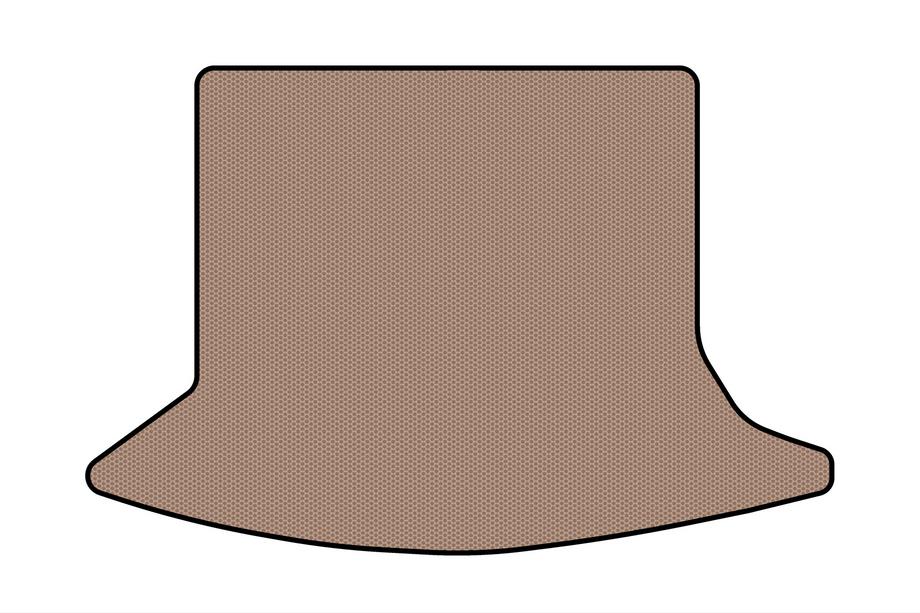 Toyota Verso 2009–2018 Rubberen kofferbakmat Carsuit (7-zits, beige) Image