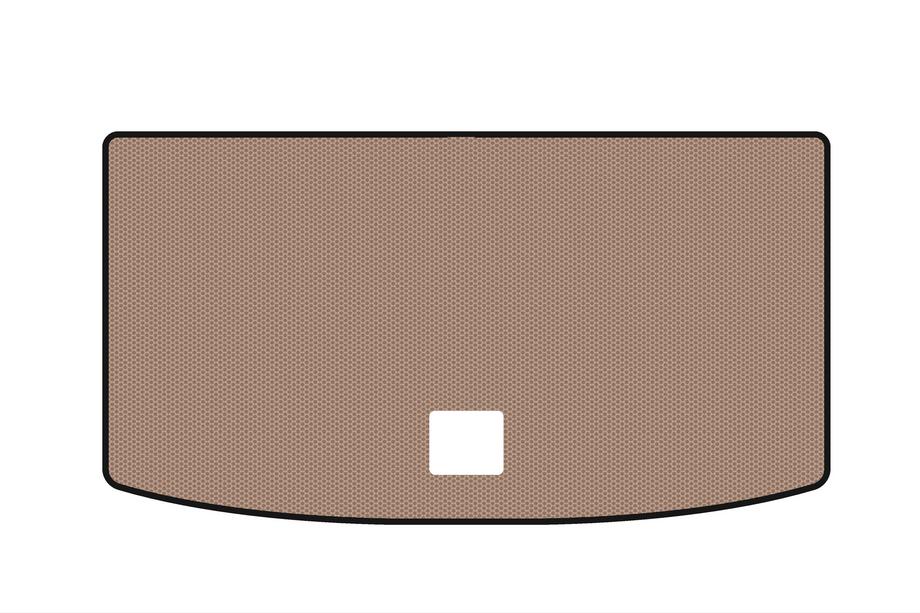 Volkswagen Atlas (Terramont) 2016– Rubberen kofferbakmat Carsuit (7-zits, beige) Image