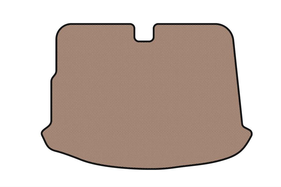 Volkswagen Scirocco 2008–2017 Rubberen kofferbakmat Carsuit (HB, 3-deurs, beige) Image