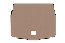 Volkswagen T-Roc 2017–2025 Rubberen kofferbakmat Carsuit V1 (5-deurs, beige) foto 1