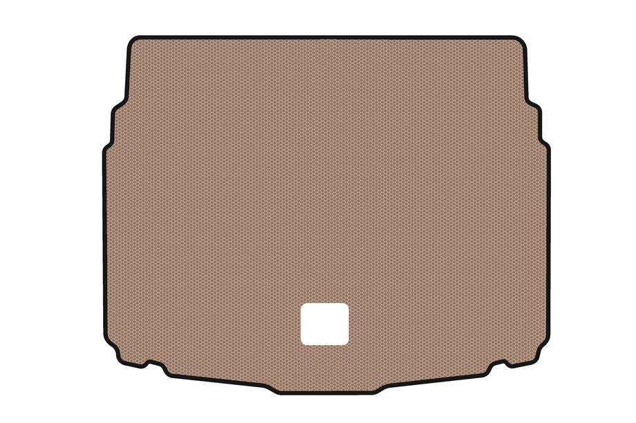 Volkswagen T-Roc 2017–2025 Rubberen kofferbakmat Carsuit V1 (5-deurs, beige) Image