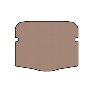 Rubberen kofferbakmat Carsuit (Cabriolet, beige)