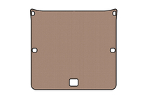 Audi 100 C4 1990–1994 Rubberen kofferbakmat Carsuit V-1 (Avant, beige) foto 1