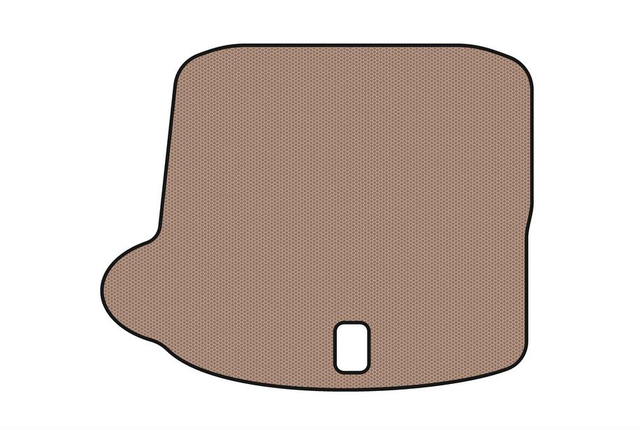 Audi A3 2012–2020 Rubberen kofferbakmat Carsuit V-1 (Sedan, beige) Image
