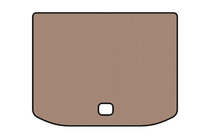 Audi A3 2012–2020 Carsuit rubberen kofferbakmat (HB, 5-deurs, beige) foto 1