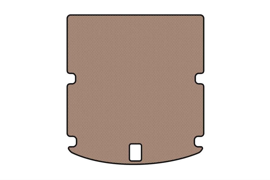 Audi A4 B9 2015–2024 Rubberen kofferbakmat Carsuit (Sedan, beige) Foto 1