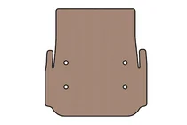 BMW 5 Serie E39 1996–2003 Rubberen kofferbakmat Carsuit V-1 (SD, beige) foto 1