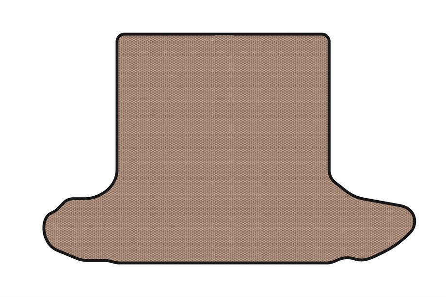 BMW 3 Serie E46 1998–2006 Rubberen kofferbakmat Carsuit (HB, beige) Foto 1