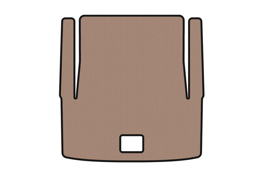 BMW 3-serie E90/E91 2005–2011 Rubberen kofferbakmat Carsuit V-1 (Voor E90, beige) Image