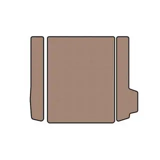 Rubberen kofferbakmat Carsuit V-1 (Beige) foto 1