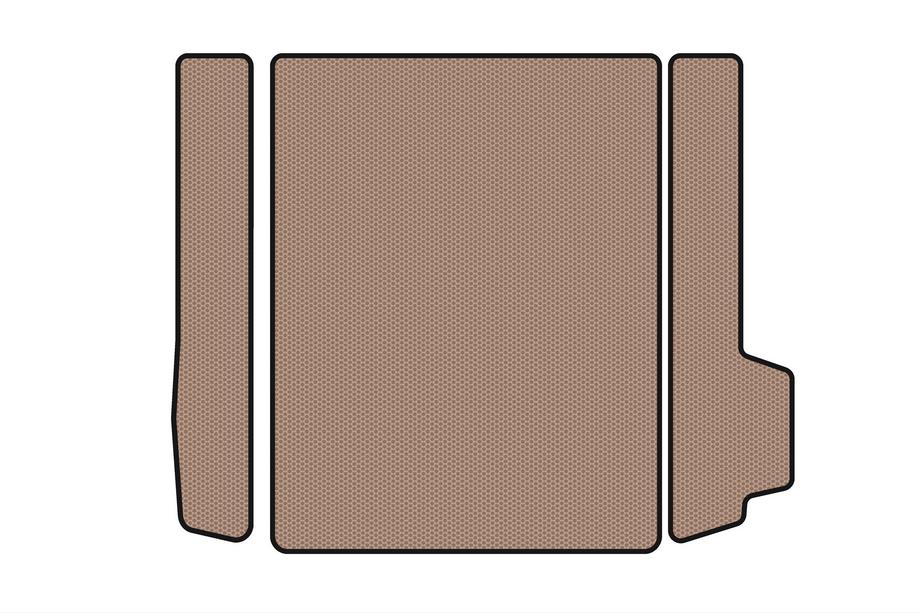 BMW X4 F26 2014–2018 Rubberen kofferbakmat Carsuit V-1 (Beige) Image