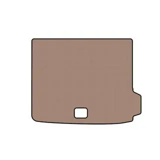 Rubberen kofferbakmat Carsuit V-2 (Beige) foto 1