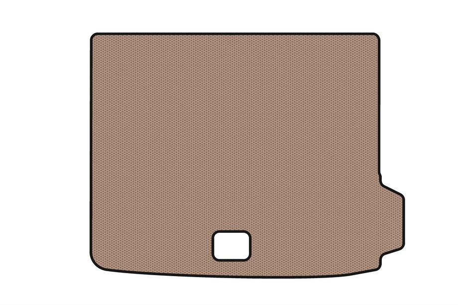 BMW X4 F26 2014–2018 Rubberen kofferbakmat Carsuit V-2 (Beige) Foto 1
