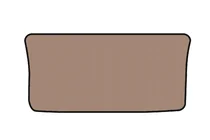 Chevrolet Spark 2009–2015 Rubberen kofferbakmat Carsuit (Beige) foto 1