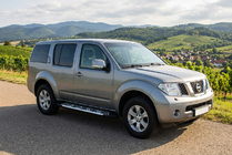 Nissan Pathfinder R51 2005–2014 Sunrise side steps (set van 2, aluminium) foto 1