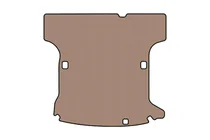 Dacia Logan I 2005–2008 Rubberen kofferbakmat Carsuit (SW, 5-zits/handgeschakeld, vóór facelift, beige) foto 1