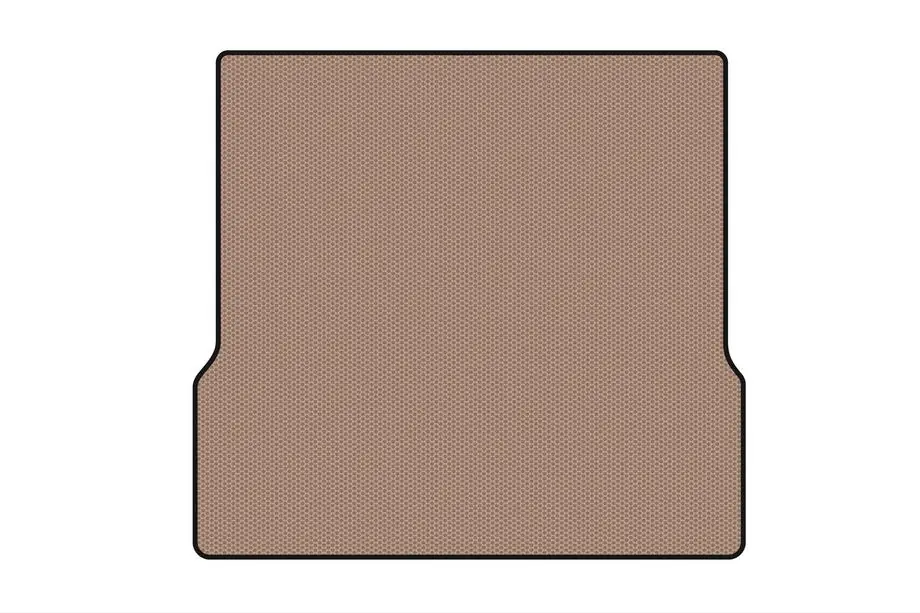 Dacia Logan I 2005–2008 Rubberen kofferbakmat Carsuit (SD, beige) Image