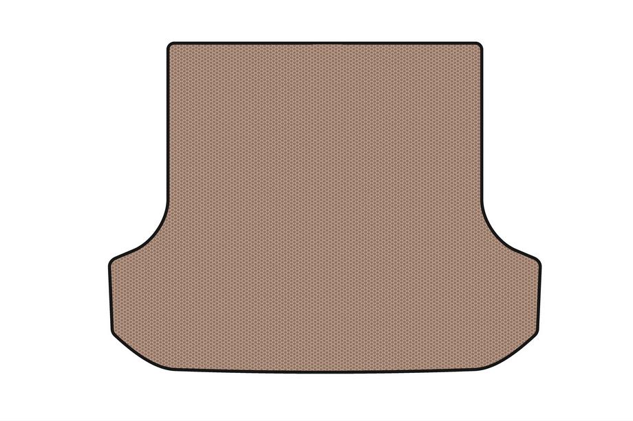 Dacia Logan II 2013–2022 Rubberen kofferbakmat Carsuit (SW, beige) Foto 1