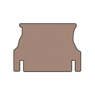 Rubberen kofferbakmat Carsuit (SD, 1998-2008, beige) Daewoo Nexia 1995–2016 foto 1