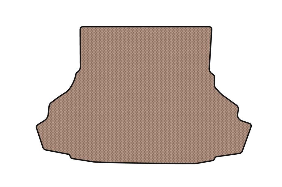 Ford Mustang 2015–2023 Rubberen kofferbakmat Carsuit (2015-2017, Cabriolet, USA, beige) Image