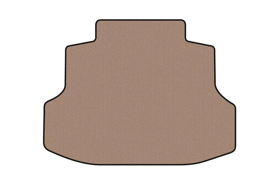 Honda Civic Sedan VII 2001–2006 Rubberen kofferbakmat Carsuit (SD, beige) Image