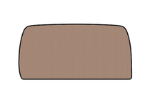 Honda Odyssey 2010–2017 Rubberen kofferbakmat Carsuit (8-zits, VS, beige) foto 1