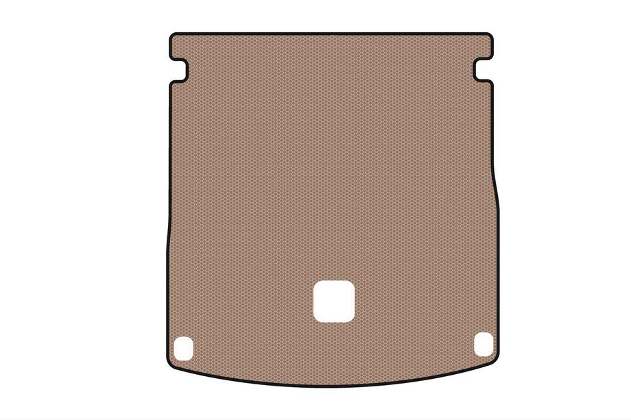 Hyundai I-40 2011–2019 Rubberen kofferbakmat Carsuit (2011-2015, SW, beige) Image