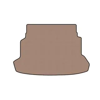 Rubberen kofferbakmat Carsuit (SD, beige)