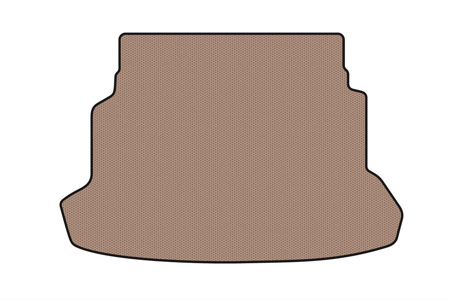 Kia Spectra 2000–2011 Rubberen kofferbakmat Carsuit (SD, beige) Image