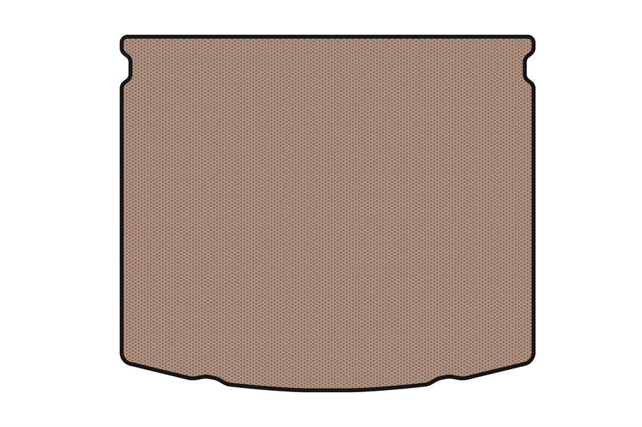 Mazda 3 2013–2019 Rubberen kofferbakmat Carsuit (HB, beige) Image